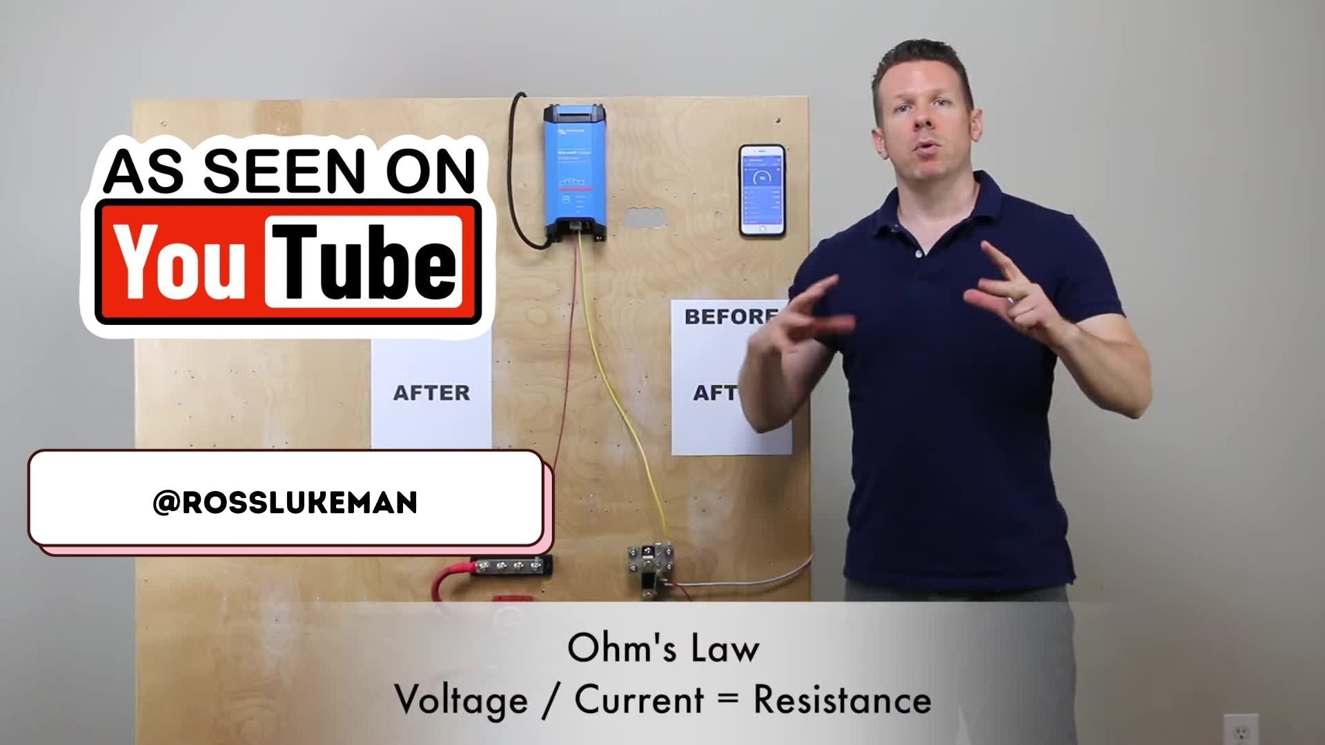 geek out with ross lukeman as he tests the comparative resistance between butt connectors and soldersticks
