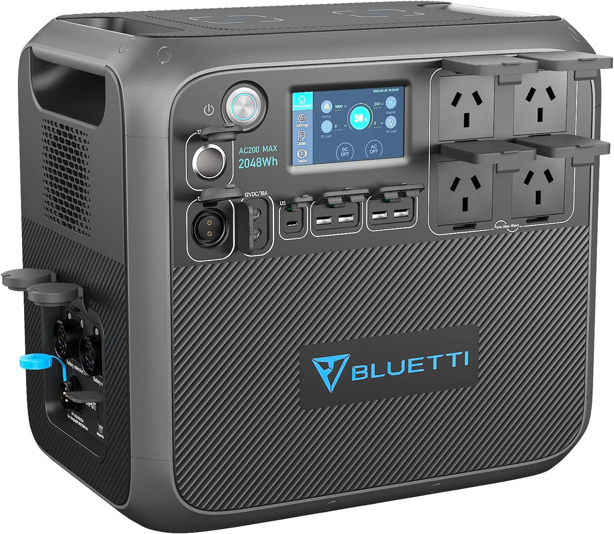 Bluetti EB150 portable power station at a campsite