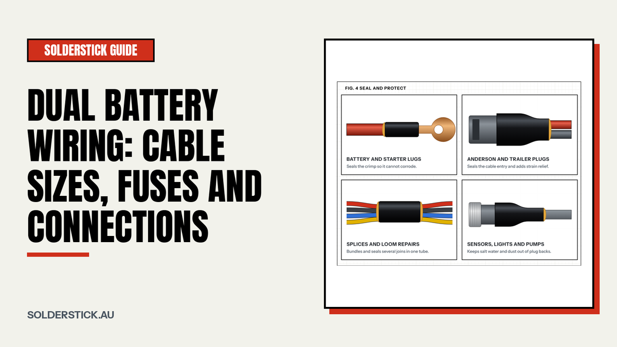 Dual Battery Wiring: Cable Sizes, Fuses and Connections