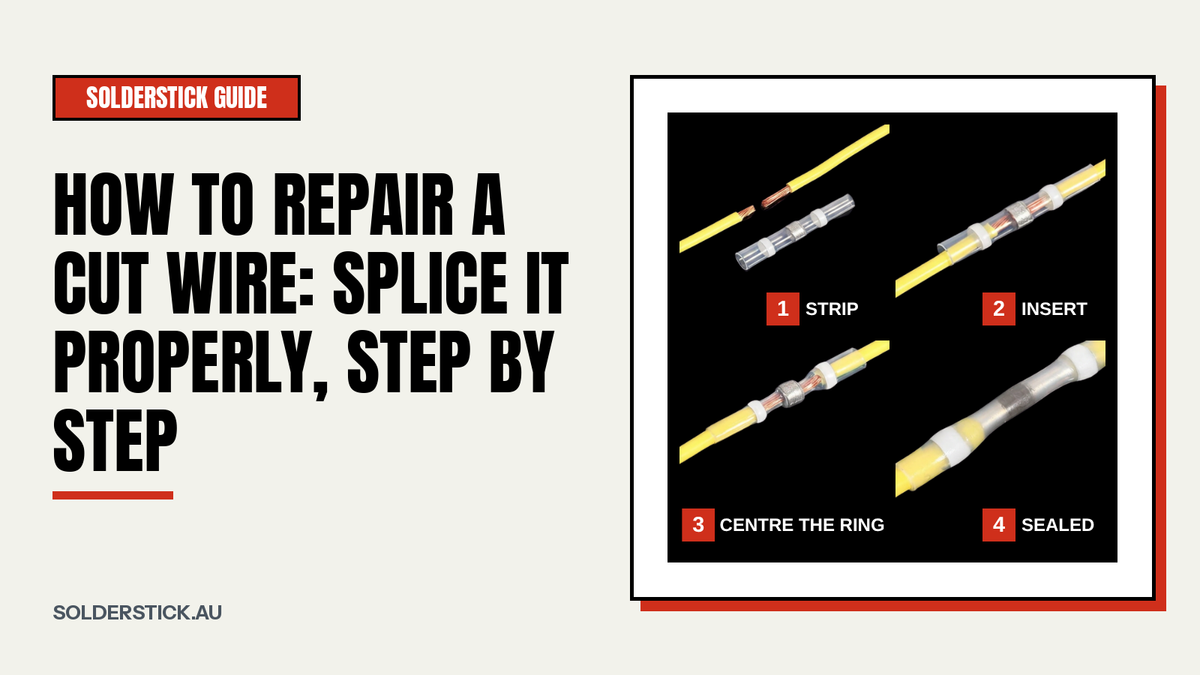 How to Repair a Cut Wire: Splice It Properly, Step by Step