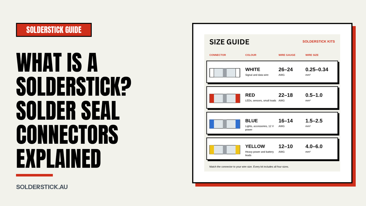 What Is a Solderstick? Solder Seal Connectors Explained
