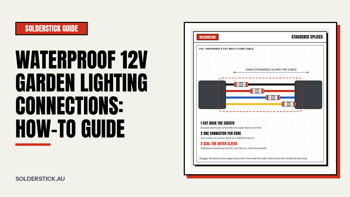 Waterproof 12V Garden Lighting Connections: How-To Guide
