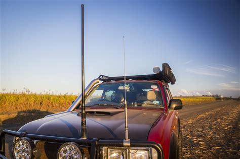 UHF radios for off-road communication