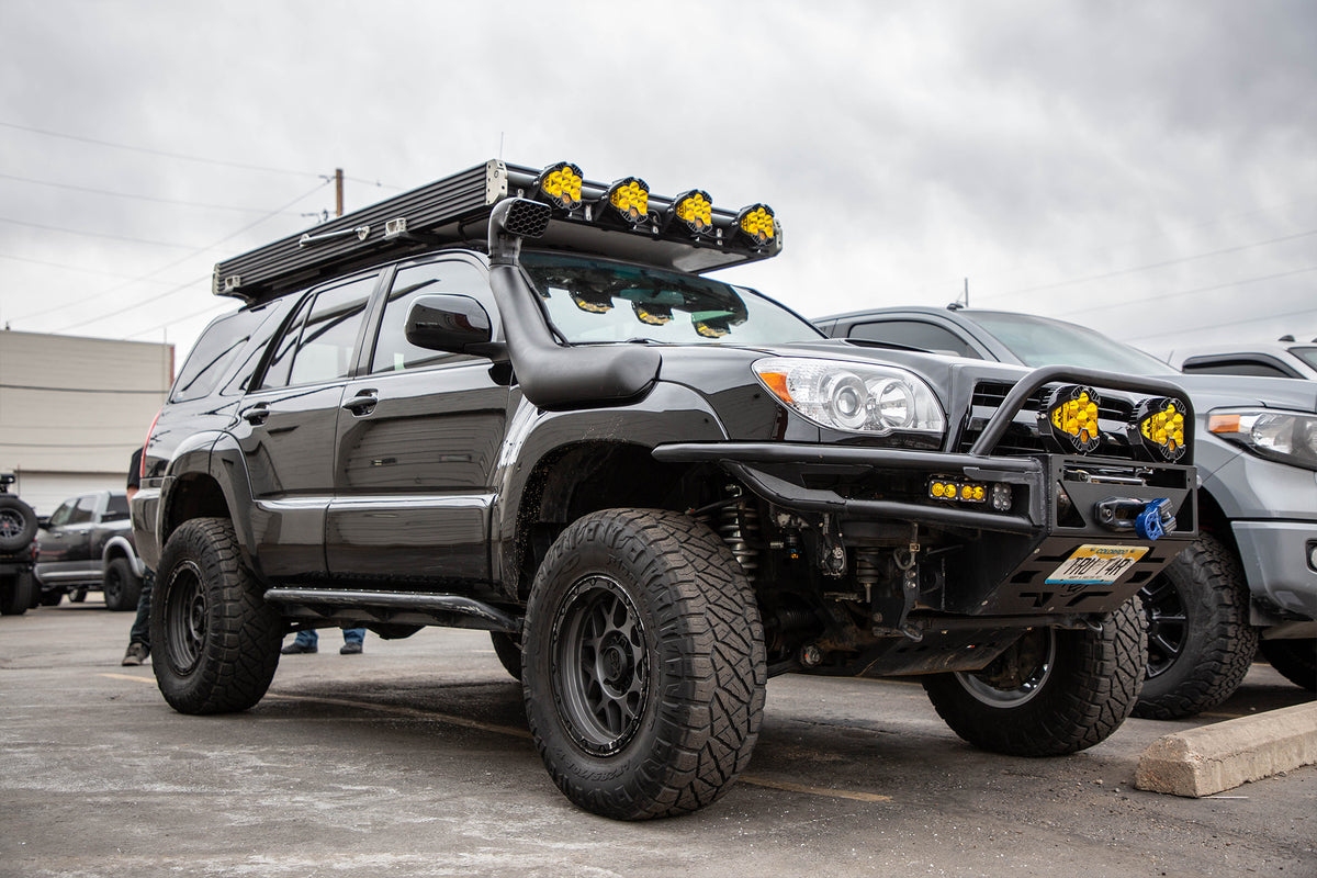 Snorkel fitted to a Toyota LandCruiser