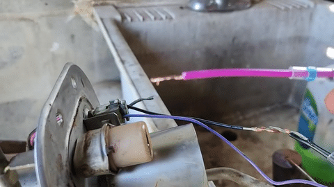 twist the wires together