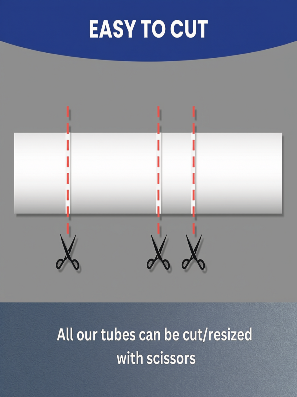 How to use 4:1 dual wall heat shrink, white, 32 to 8 mm: slide over the joint and heat until the adhesive seals